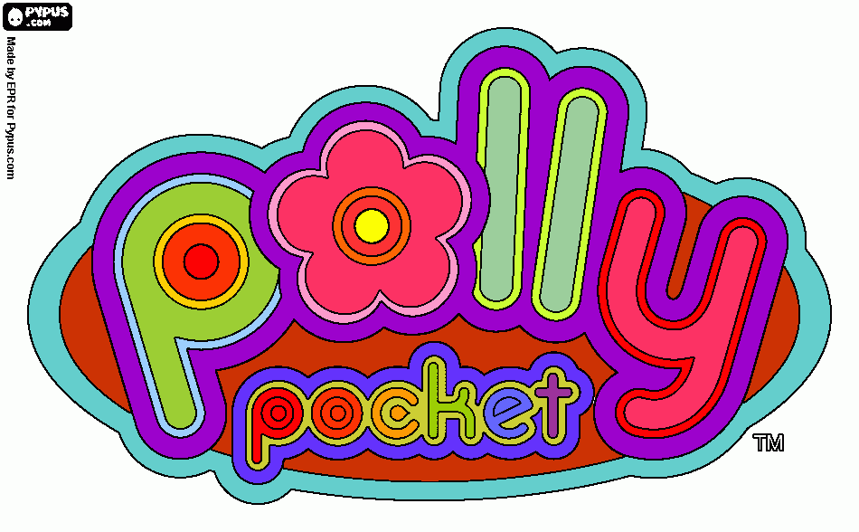 Polly Pocket coloring page