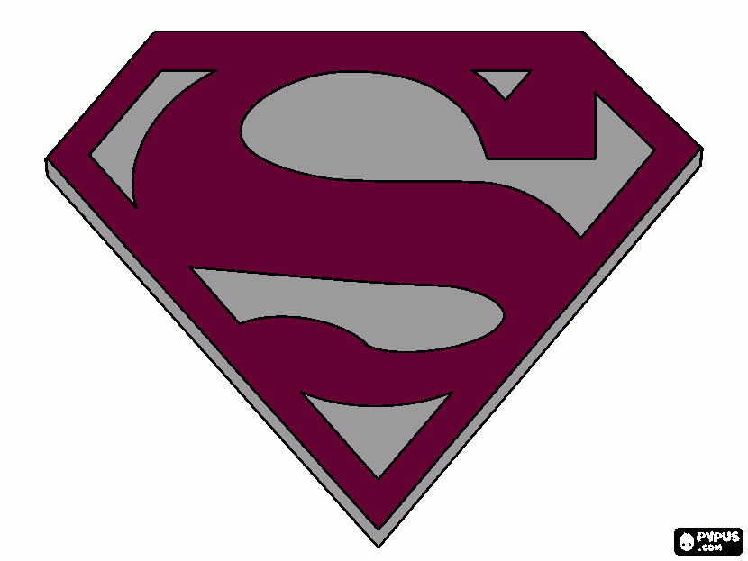 Superman/AAMU color coloring page