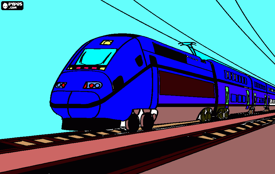TGV Apának coloring page