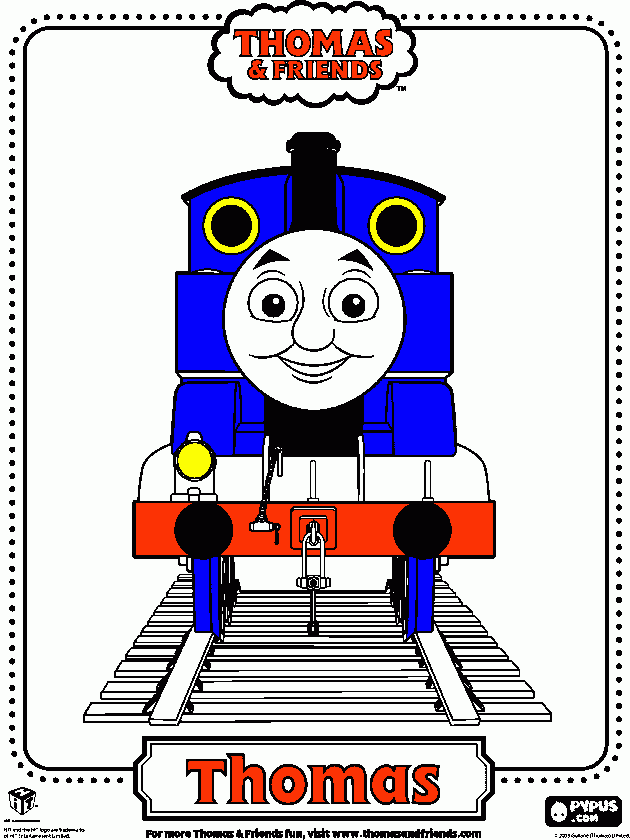 Thomas by Nate coloring page