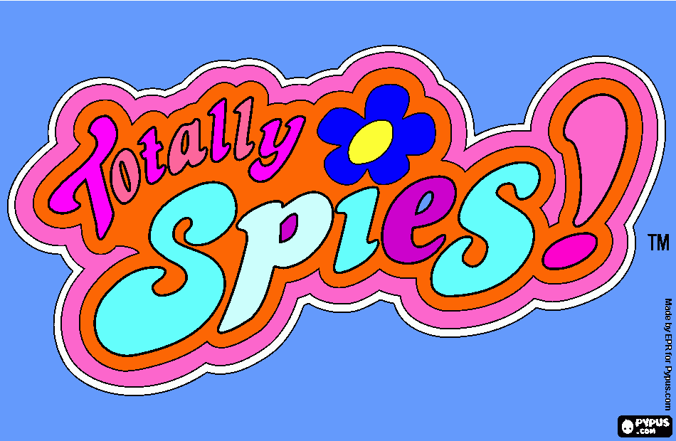 Totally spies! drawing. coloring page