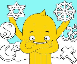 Religion coloring pages