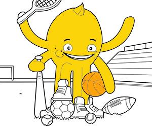 Sports and Adventure coloring pages