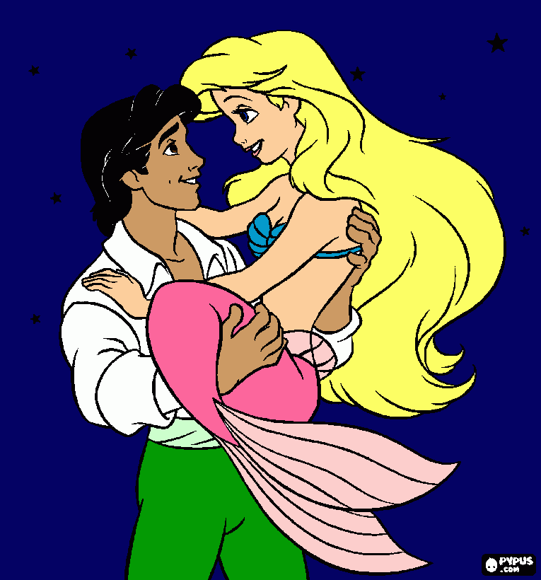 :):):) CARLEY AND ALVARO coloring page