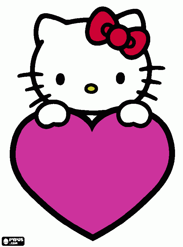 9383709 hello kitty coloring page