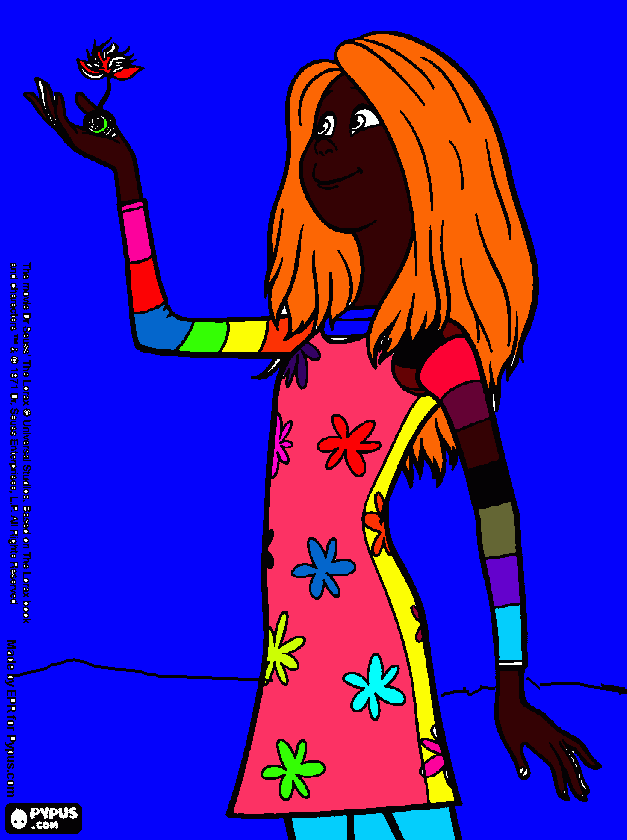 Audrey from The Lorax coloring page