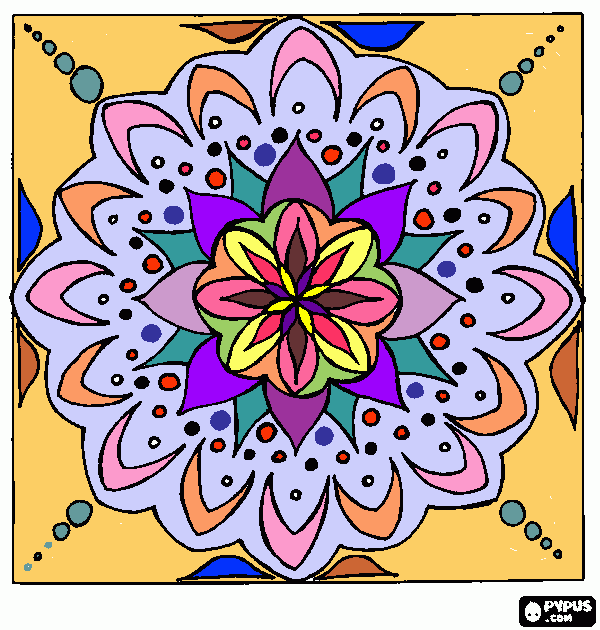 Austėjos Stogytės Mandala coloring page