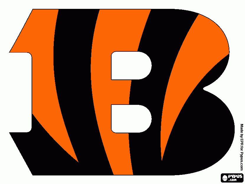bengals swap coloring page