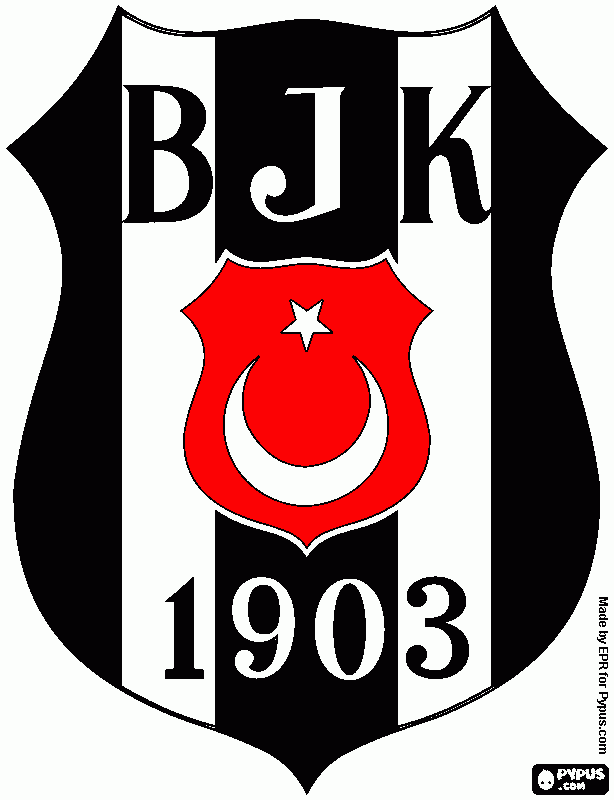 besiktas coloring page