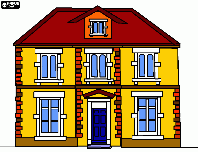 bighouse coloring page