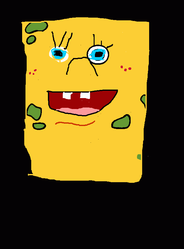 bob spongebob coloring page