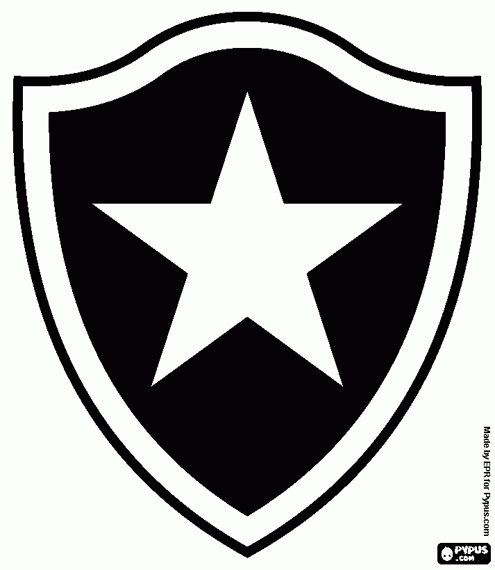 botafogo coloring page