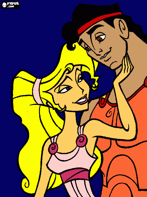 Carley and Alvaro:):) coloring page