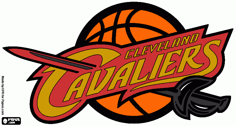 Cavaliers coloring page