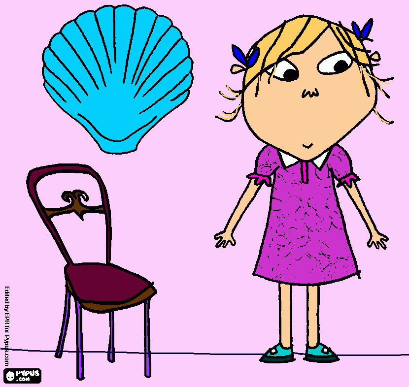 Charlie and Lola coloring page
