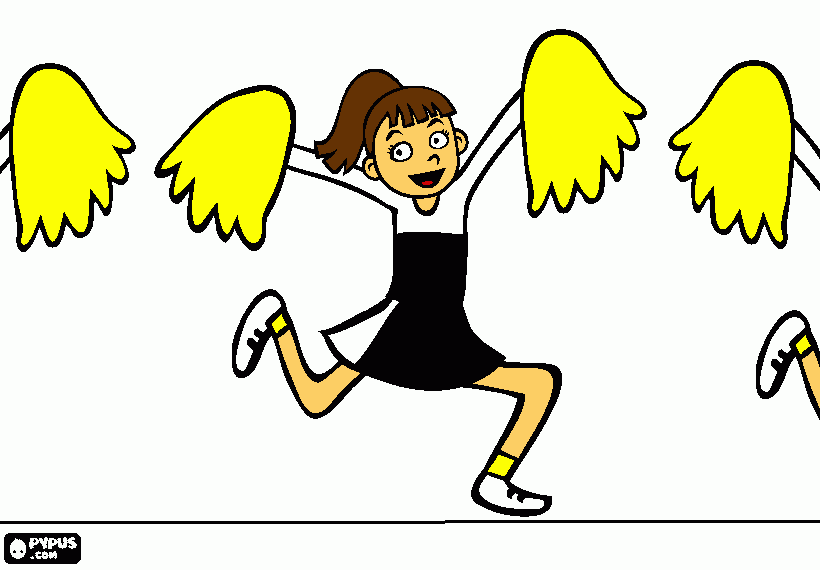 Cheer  coloring page