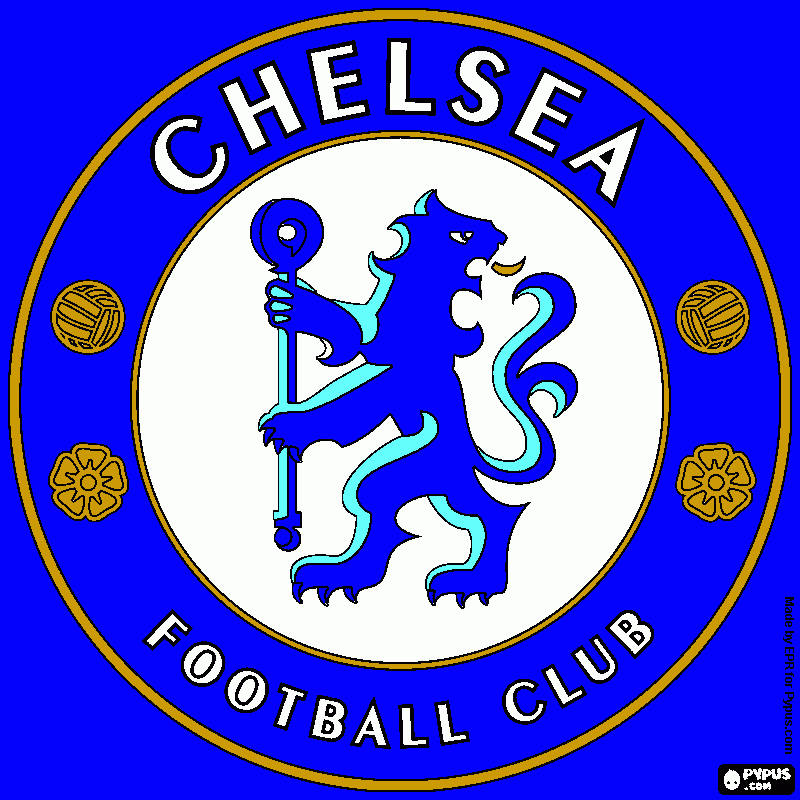 chelsea coloring page