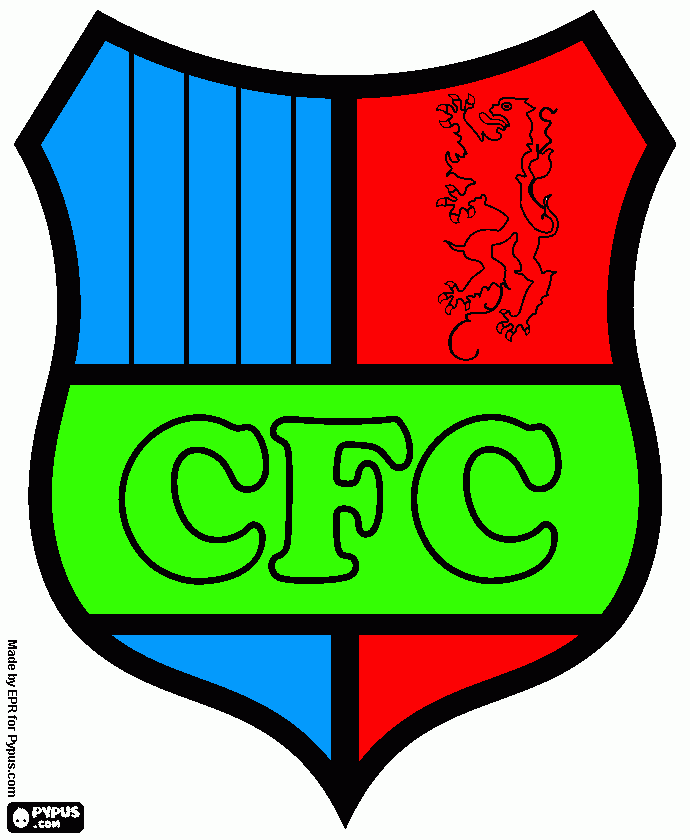 Chemnitzer FC. Football club  coloring page