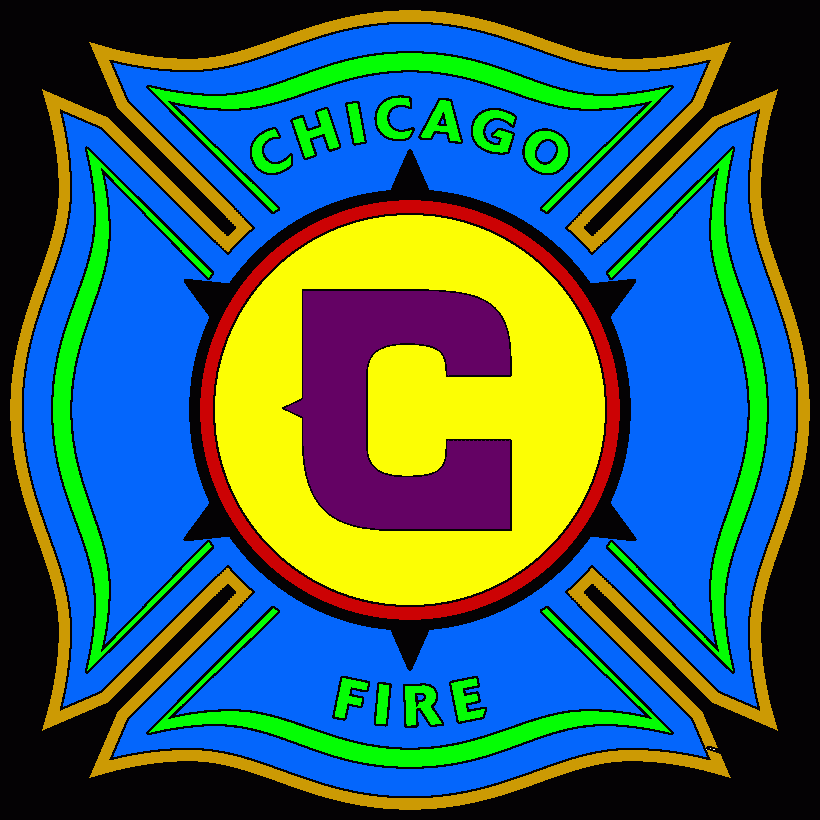 Chicago Fire, MLS Soccer Club coloring page
