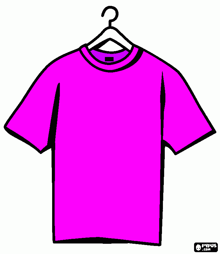 circle tshirt coloring page