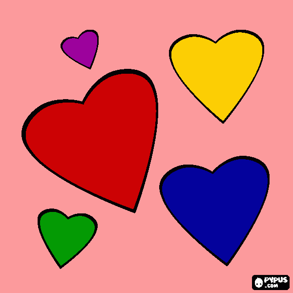 colorful coloring page