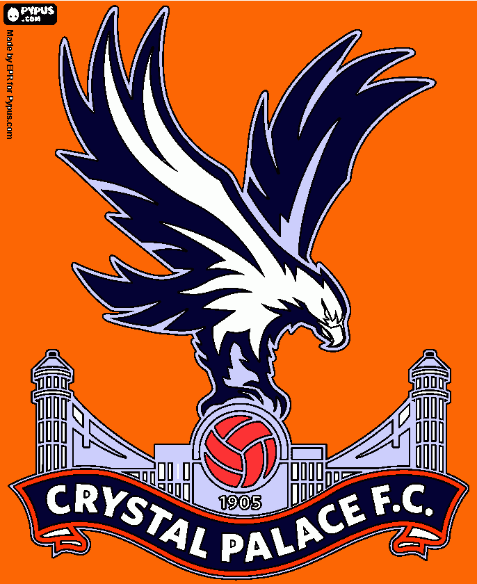 Crystal Palace coloring page