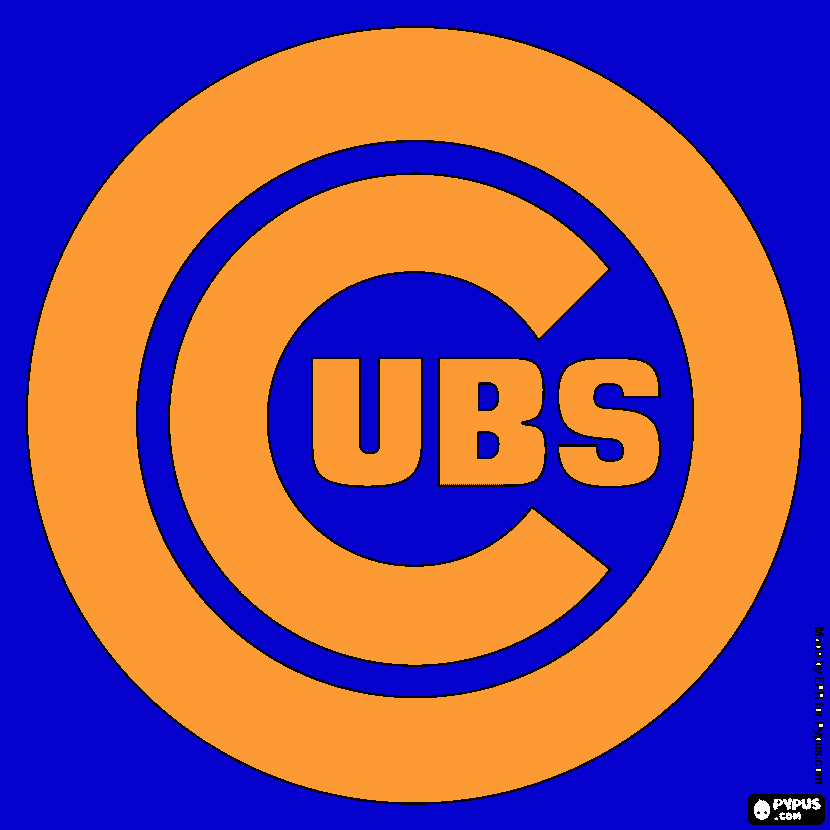 Cubs 1 coloring page