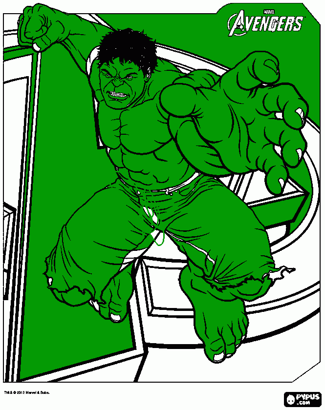 Daddy You Are My Super Hero Hulk coloring page