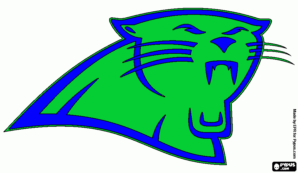 Dakota Panthers coloring page