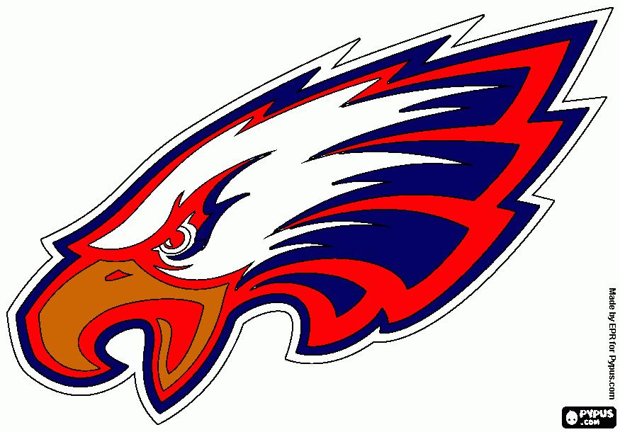 DC EAGLES coloring page