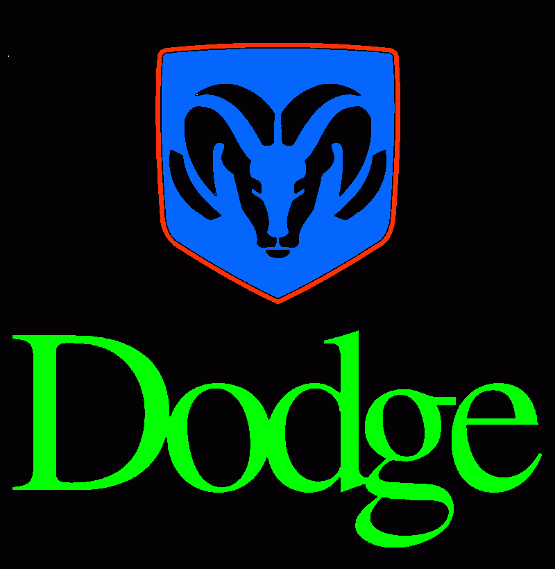 dodge logo coloring page