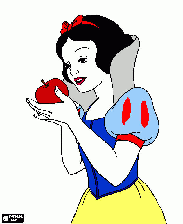 DONT EAT THE FREAKING APPLE!!!!!!! coloring page