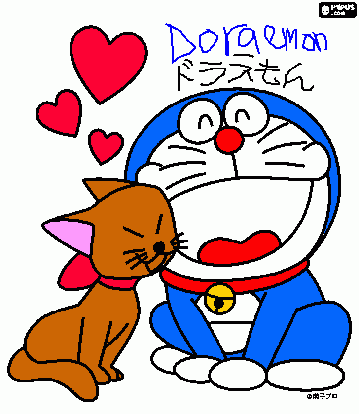 Doraemon-ドラえもん coloring page