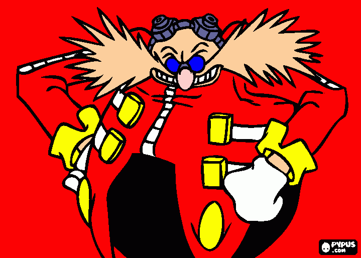 Dr. Ivo Robotnik/Eggman coloring page