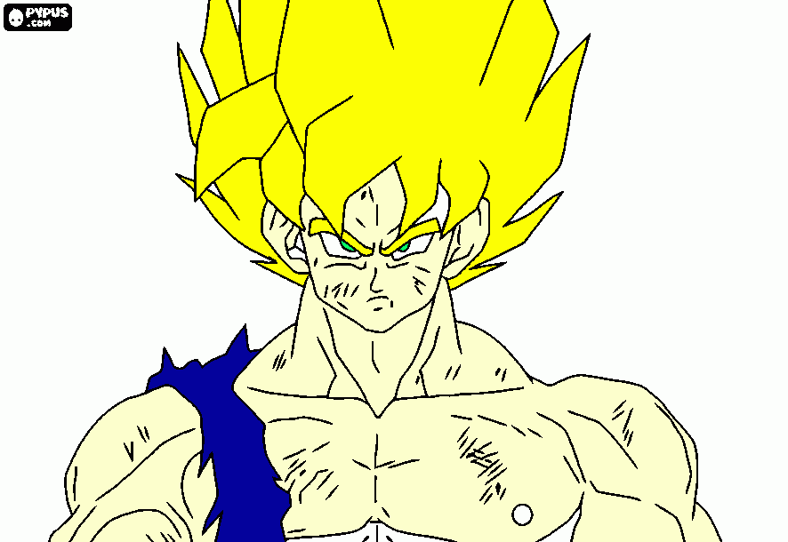 Dragonball coloring page