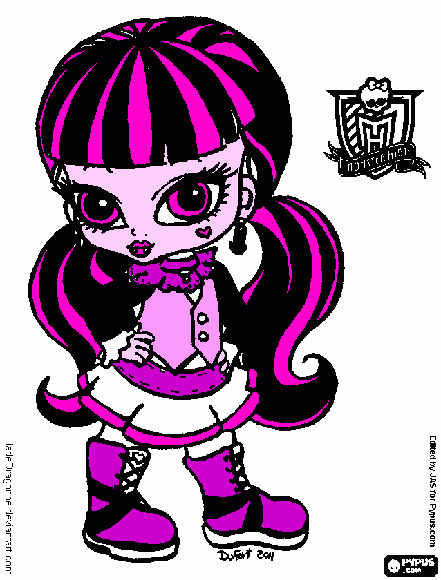 Drakulaura coloring page