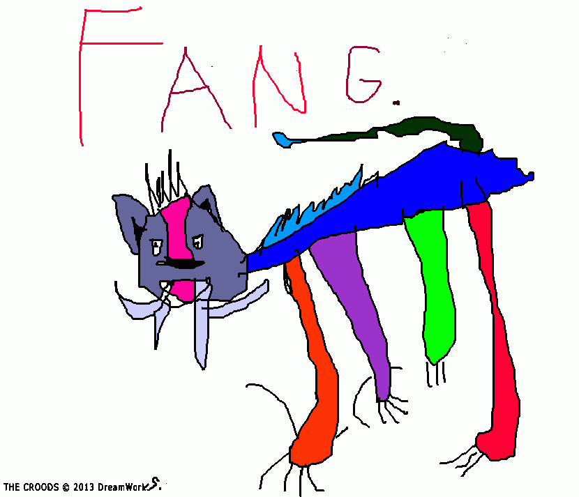 fang coloring page