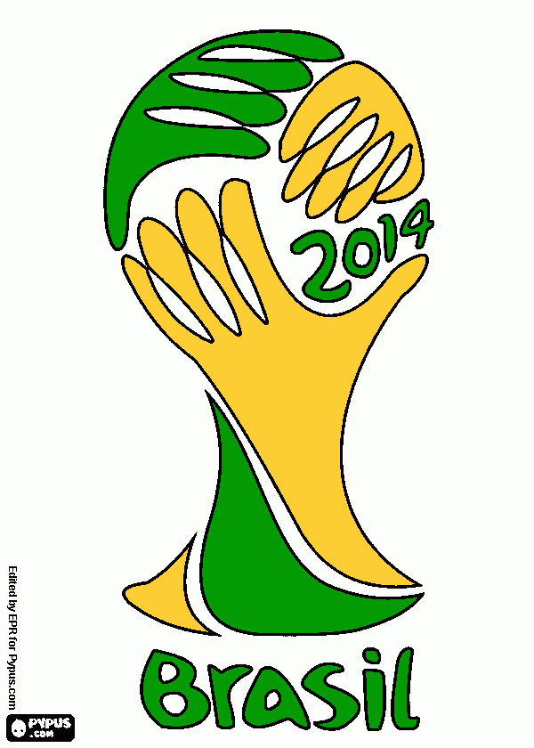 fifa brasil coloring page