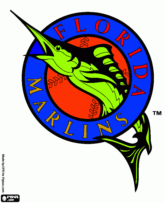 Marlin Baseball Coloring Pages - Get Coloring Pages