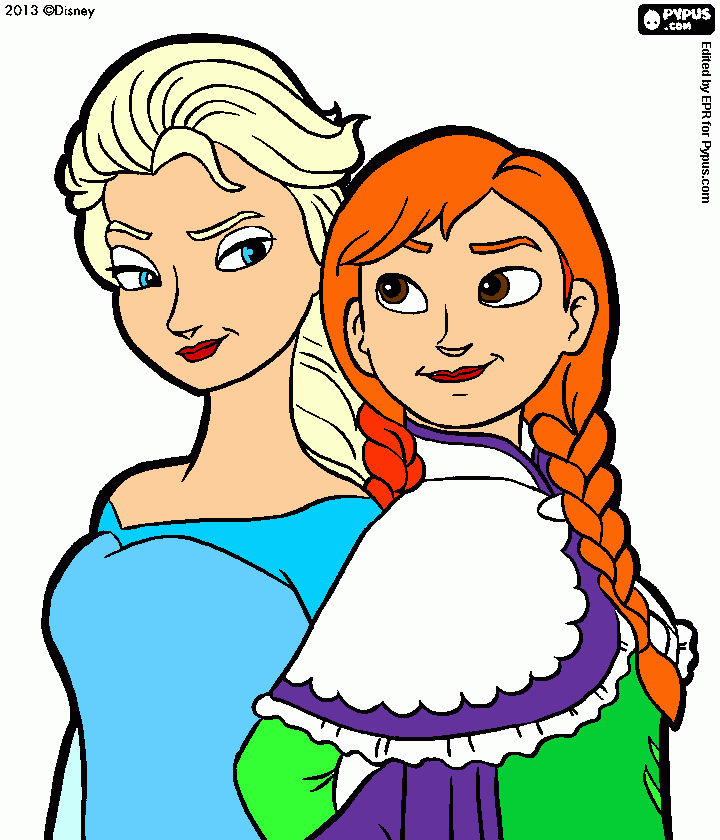 frost coloring page