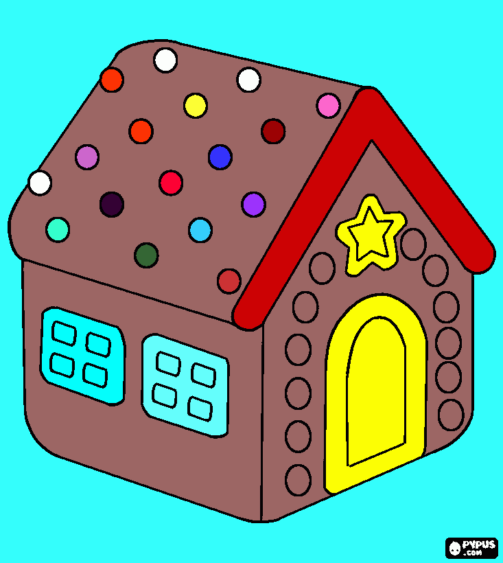 GB House coloring page