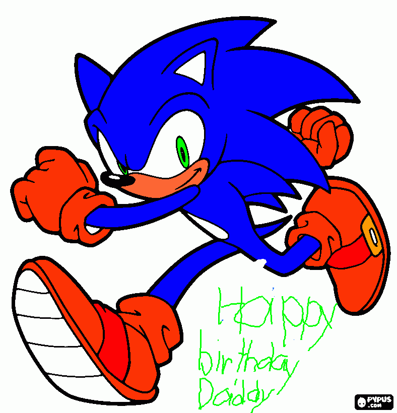 happy birthday daddy coloring page