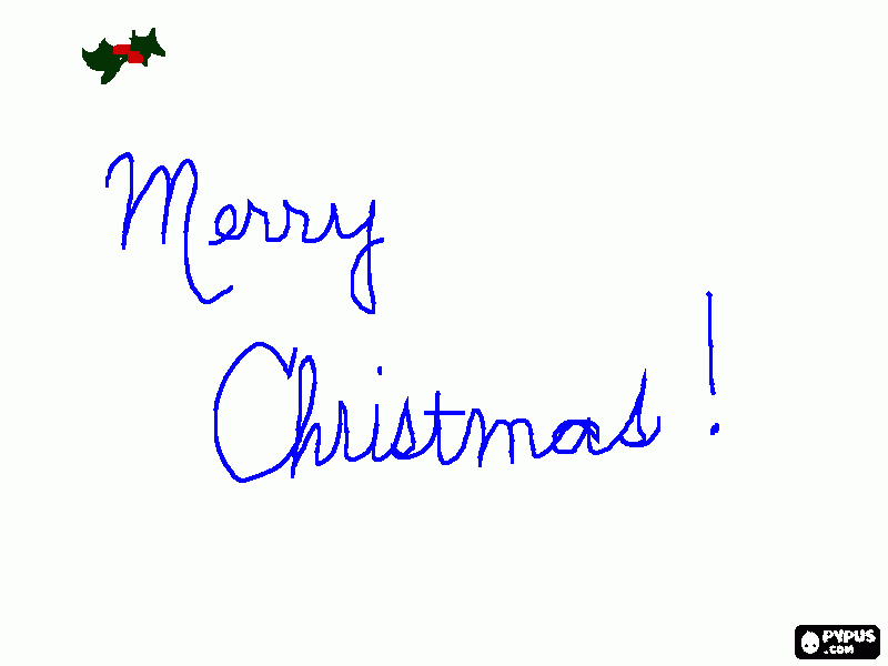 happy holidays coloring page