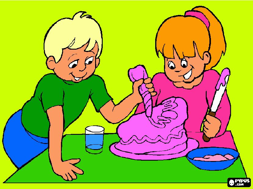 happy morning  coloring page