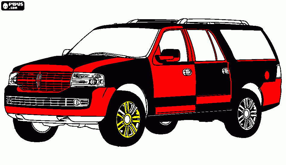 hasan car coloring page