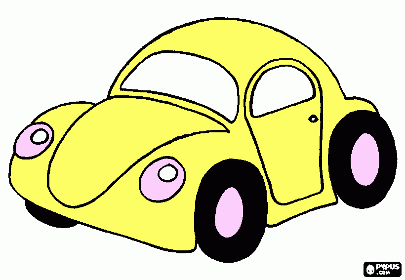 herbie coloring page