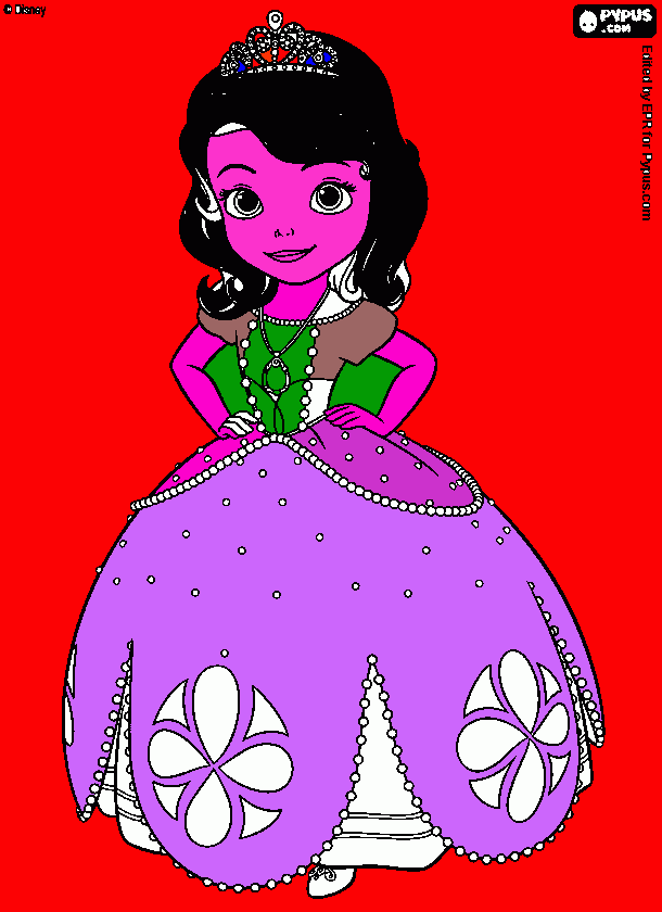 Himanshi Drawing coloring page