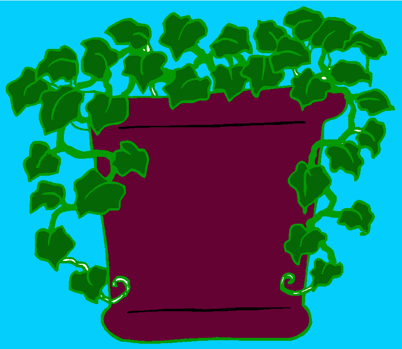 Ivy Plant coloring page