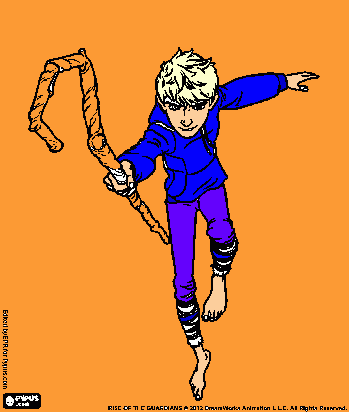 Jack coloring Young Jack Frost coloring page