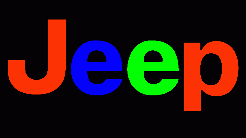 jeep logo coloring page